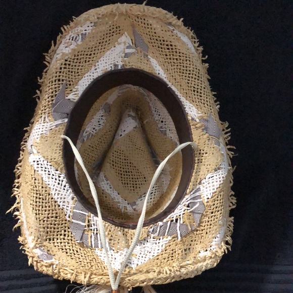 Charlie Hats Hand Woven Straw and Raffia Cowgirl Hat - Picture 6 of 6